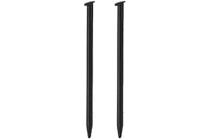 FPC 2x Black Replacement Stylus Touch Screen Pens, Compatible with Nintendo NEW 3DS (NEW Smaller version)