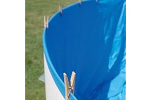 Liner para Piscinas Redondas, 450 x 90 cm (Largo x Alto), Sistema overlap, Color Azul - Gre FPR450