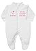 The Bees Tees I Love My Grandad /My Grandad Loves Me Babygrow / Sleepsuit 6-12 Months Pink Print