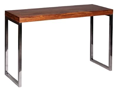 Wohnling WL1.306 Console en bois de Sheesham massif 120 x 45 x 76 cm