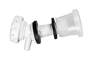 SHRUTI PVC Water Jug Cock/Jug Tap Connector Pack of One Pcs (1341)