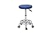 Produktbild Mari Lifestyle Profi Rollhocker Drehhocker Arbeitshocker | Leichtes und Orthopädisches Design | 5cm Schaumpolsterung | Drehbar und Höhenverstellbar | Maße: 33x33x46.5-61 cm