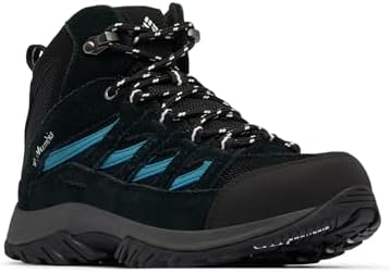 Columbia Crestwood Mid Waterproof Shoes, Pensate per l'avventura, Ammortizzazione leggera, Comfort traspirante, Presa affidabile - da donna