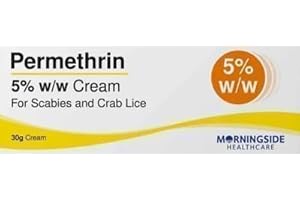 GENERIC Maximum Strength 5% Cream | Scab-ies and Skin Irritation | 30g | Itch Relief | Perm | Packaging Varies
