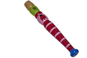 Juguetutto - Flauta Mariquita Pequeña - Juguete de Madera