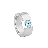 Der polierte Edelstahlring ist an den Kanten perfekt abgerundet und sorgt für perfekten Tragekomfort. Die Oberfläche ist glänzend und so bietet dieser Schmuck ein angenehmes Hautgefühl.