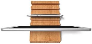 Wooden Multiple Charging Station for iPad, iPhone, Kindle, Galaxy Tab โ Holds up to 5 Devices