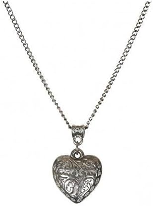 Creamie' Kikki 'Necklace with Heart Amulet/Necklace 835616 in Silver (80049 Silver) - Silver (80049 Silver), One Size