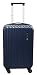 Bello Polycarbonate 55cms Blue Cabin Luggage Bag with Retractable Puller Handle & 360 Degree Rotating. RS.2499.00
