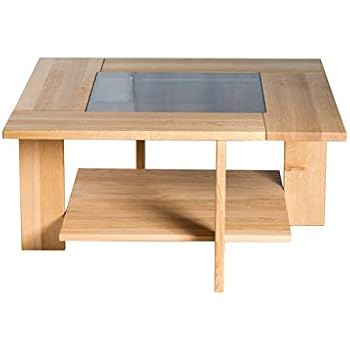 Alkove Hayes Solid Wood Coffee Table With Drawer Core Beech 110 X