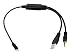 Produktbild Eidoct 3,5 mm Kfz-Audio-Stereo-USB-Ladeadapterkabel für BMW X1 X3 X5 1 3 5 7 Series Mini für iPhone x 8 7 7 Plus 6 6S Plus iPod & iPad