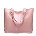Produktbild JTSYHladies'fashionable Retro - Stil mit großer kapazität schrägen Tasche Handtasche,pink