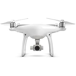 DJI Phantom 4 - Drone cuadricóptero (velocidad 20 m/s, 4000 x 3000p, 5350 mAh), color blanco
