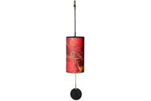ARTISANSHOW 9 Notes 4 Chord Healing Harmony Wind Chimes - Soothing Healing & Meditation Sound, Perfect for Bedroom, Balcony, Outdoor Decor and Outdoor Decor (Red - G Chord G B D A)