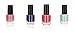 Oh K! Colour Changing Scented Nail Varnish - Set of 4 Heat Changing Nail Polish
