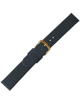 16 mm Uhrenband BIRKENSTOCK 685 Kalbsleder, Classic DESIGN schwarz matt, wasserfest