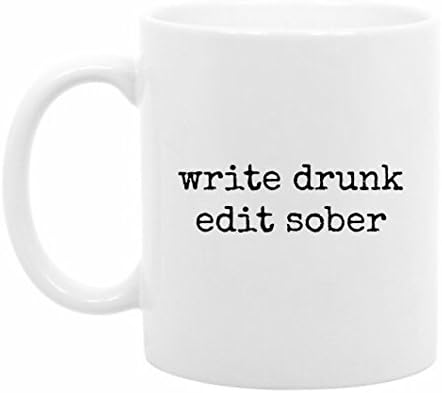 Funny Mug, 11oz White Ceramic Cup, The Coffee Corner, Sarcastic Quote, Unique Gift Idea, Present For Boss, Friend, Editor, Writer, Novelist, Author, Him, Her, Birthday, Christmas, Inspirational Saying