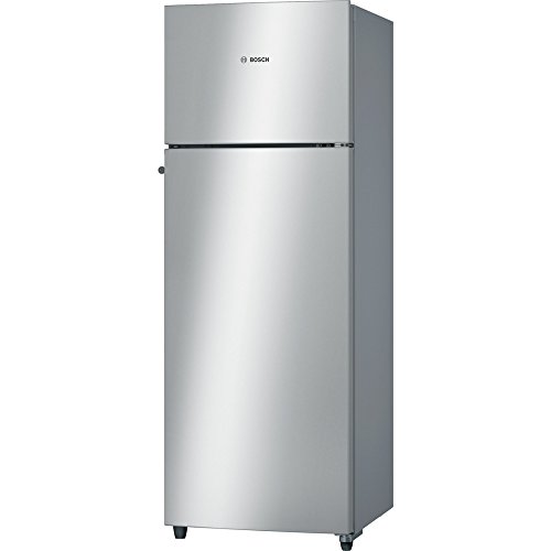 Bosch 290 L 2 Star Frost-Free Double Door Refrigerator (KDN30VS20I, Silver) RS.30870 (10.00% Off) - Amazon