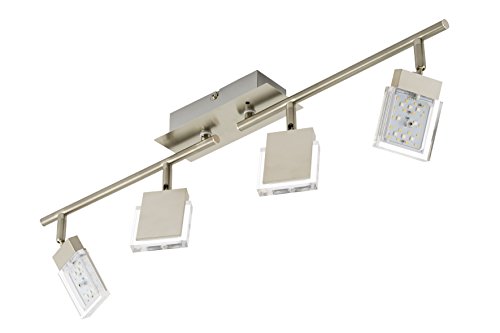 Briloner Leuchten 2530-042 LED Deckenstrahler, Farbsteuerung/Farbwechsel mit Fernbedienung, dimmbar, schwenkbar - 3