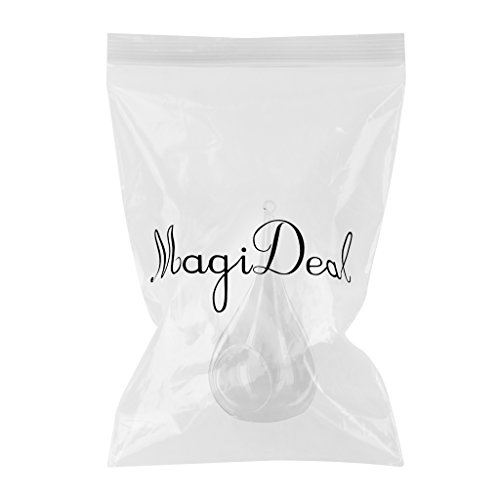 Klar Kegel Glass Wandbehang Vase Flasche für Pflanzen Blumen Schmuck - 2