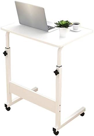 Eeayyygch Type C Laptop Tray Removable Computer Universal wheel Bracket Notebook Table MDF Material Desk for Sofa/Bedroom/Overbed White (Color : -, Size : -)