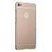 Produktbild Ouneed® Für Huawei HUAWEI P8 Lite Hülle , Aluminium Luxury Metal Frame PC Back Case Cover für HUAWEI P8 Lite (Gold)