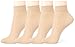 Me Stores Ultra-Thin Transparent skin Ankle length women / girls socks ( Set of 4 Pair ) RS.270.00