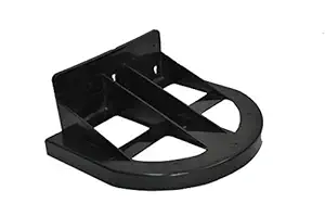 PSI Plastic Ionix Series Foodgrade Ro Water Purifier Stand for Dolphin Type Wall Mount, Black, 12 in