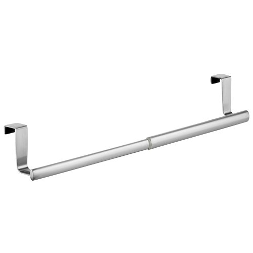 InterDesign 60280EU Axis Ausziehbarer Handtuchhalter zum Überhängen, edelstahl gebürstet - 5