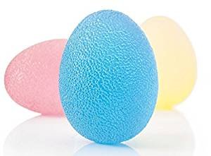 Premium Fingertrainer mit Beutel und Anleitung zur Kräftigung von Hand und Finger – 3 verschiedene Widerstandsstufen – Handmuskeltrainer – Unterarmtrainer - 3