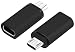 Produktbild LUCKLYSTAR USB-D-Adapter, USB-Adapter Typ C auf Micro-USB-Stecker-Konverter USB-Adapter Typ C-Buchse Daten-Sync-Adapter Typ C