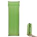 Produktbild GEEDIAR Isomatte Camping aufblasbare Matratze mit Kissen 195x60x 9 cm Dicke Luftmatte Outdoor Ultraleicht kleines Packmaß Farbe grün