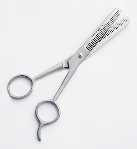 3 teiliges Haarscheren Set mit Modellierschere – Effilierschere – Haarschneideschere - 3