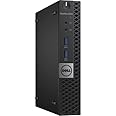 (Refurbished) DELL OPTIPLEX 3040 Tiny Desktop (Intel Core i5 6th gen, 8 GB RAM, 480gb SSD, Windows 11 (Upgraded), MS Office/ Intel HD Graphics/, USB 3.0, Ethernet,VGA), Black