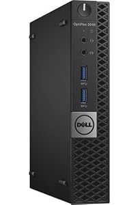 Refurbished) Dell OPTIPLEX 3040 Windows Tiny Desktop - Core i3 6th 