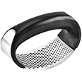 Garlic Press Rocker，Garlic Press Garlic Crusher Kitchen Garlic Rocker 304 Food Grade Stainless Steel