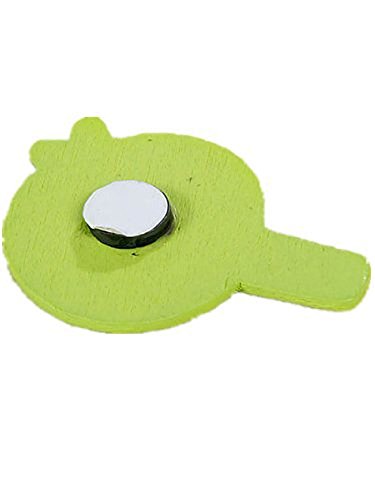 SolPortalHome Tier Form Hölzern Cartoon Kühlschrank Magnete 12 Stück - 2