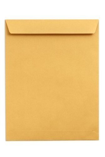Sobres de papel kraft de calidad, tamaño grande, color marrón, 254 mm (ancho) x 380 mm (largo) – Papel de stock pesado (20 unidades)