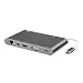Produktbild TNP USB C bis USB HDMI VGA mini DisplayPort Ethernet USB Typ C Power) Ladegerät SD MMC Memory Card Reader USB 3.0 Hub 3,5 mm Audio AUX Ausgang Jack Multi Adapter Konverter Connector Docking Station