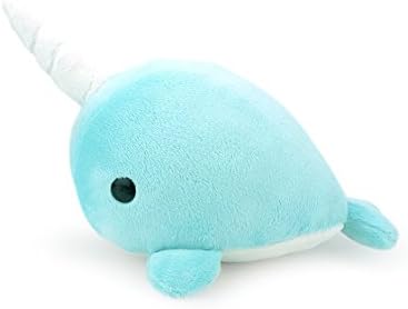 Bellzi® Cute Teal Narwhal Stuffed Animal Plush Toy - Narrzi