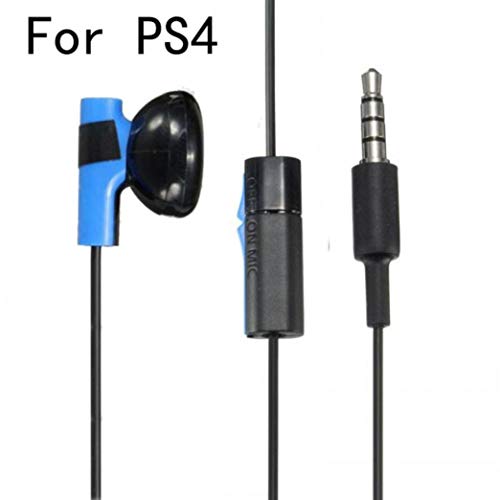 Preisvergleich Produktbild Wokee Kopfhörer Headset Earphone Gaming Headset Kopfhörer mit Mikrofon Ohrhörer mit Mikrofon für Sony Playstation 4 PS4 Controller [Playstation 4]