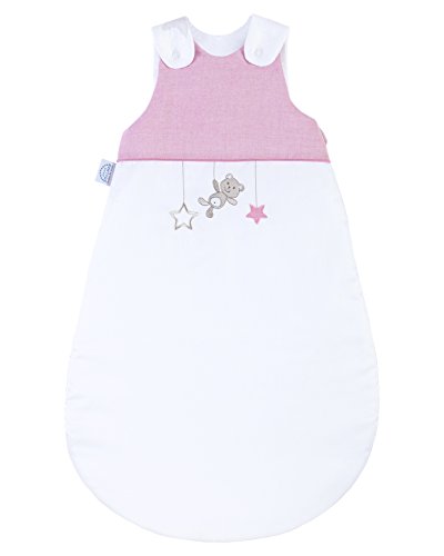 Preisvergleich Produktbild Schlafsack mit Applikation, Gr. 110, Sternchen rosa