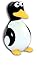 Produktbild Montichelvo 40388 Brillenhalter Pinguin, Mehrfarbig