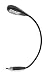Produktbild Showlite UL-4 Bright Light LED Leuchte (für USB-Anschluss, 4 sehr helle LEDs, 2 Helligkeitsstufen, Stromversorgung über USB-Port, 17 cm langer Schwanenhals) Schwarz
