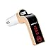Produktbild YINmiaomiao 4-in-1-Hände kabelloser Bluetooth-Fm-Sender G7 + Aux-Modulator SD-USB-LCD-Drahtloser Bluetooth-FM-Transmitter im Auto,Gold