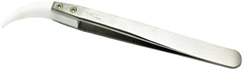 Youthshare RDA / RBA Micro Coil Stainless Steel Ceramic Curved Tweezers