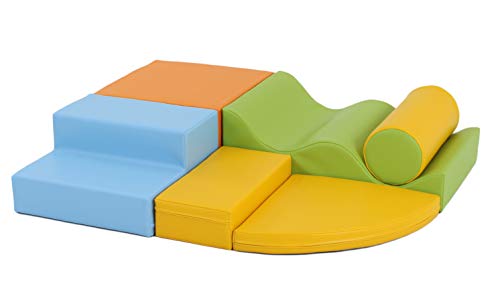 IGLU 6 XL Blocs de Construction en Mousse, Jouets éducatifs - Antidérapant