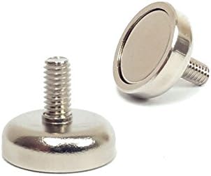 Pinboard Whiteboard Magnets with Thread 16x13mm Neodymium N35 (Pack of 5)