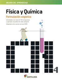 FISICA Y QUIMICA FORMULACION ORGANICA