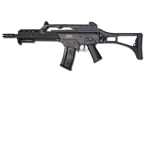 GOLDEN BOW 0.9 JOULE FUCILE CARABINA SOFTAIR G36K LONG 608-2 NERO SOFTAIR